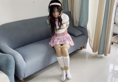 【禾一原创】新模 小芮《任务失败被总部拘束堵嘴惩戒反省》无法脱缚被放置一夜