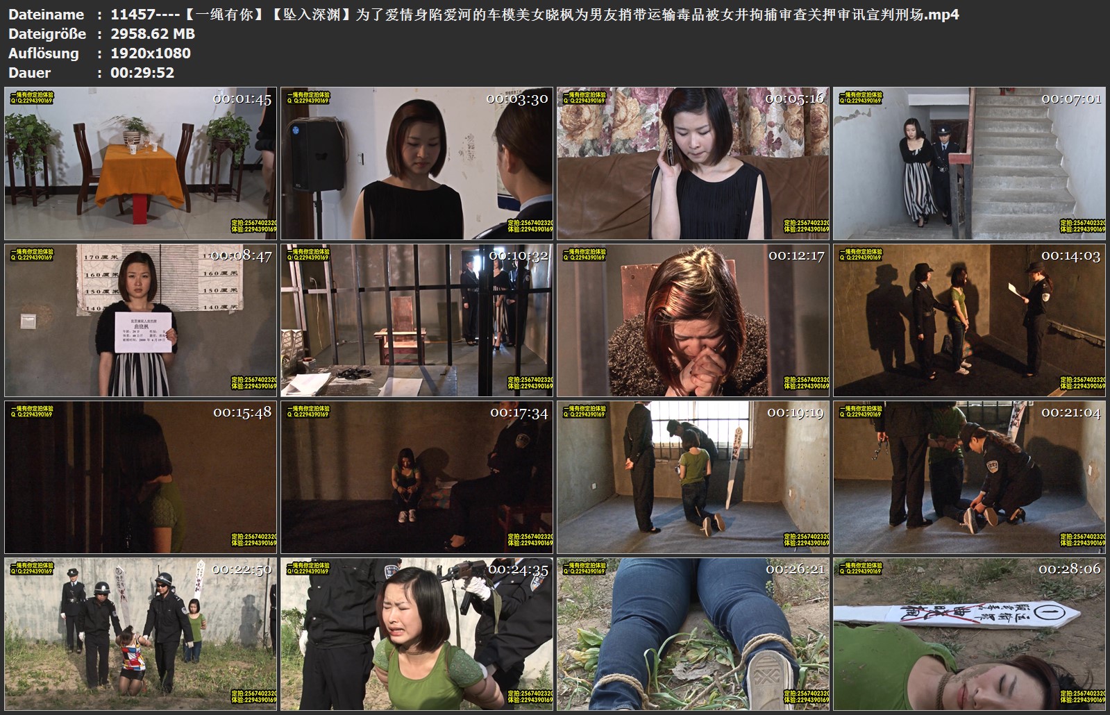 11457----【一绳有你】【坠入深渊】为了爱情身陷爱河的车模美女晓枫为男友捎带运输毒.jpg