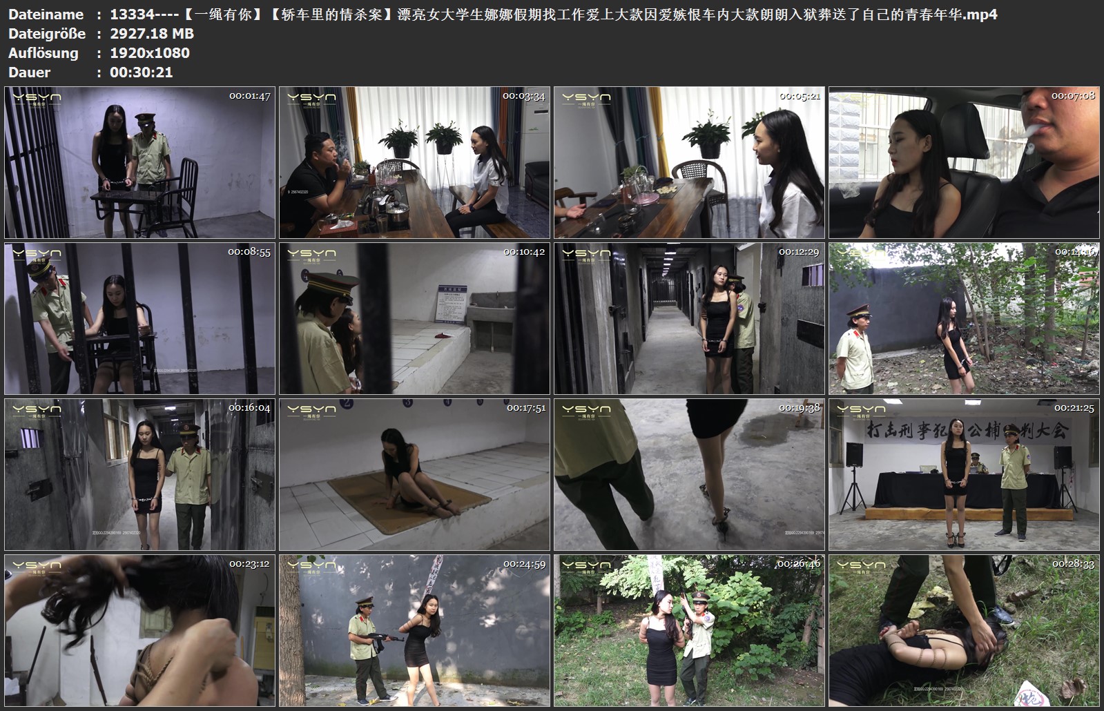 13334----【一绳有你】【轿车里的情杀案】漂亮女大学生娜娜假期找工作爱上大款因爱嫉.jpg