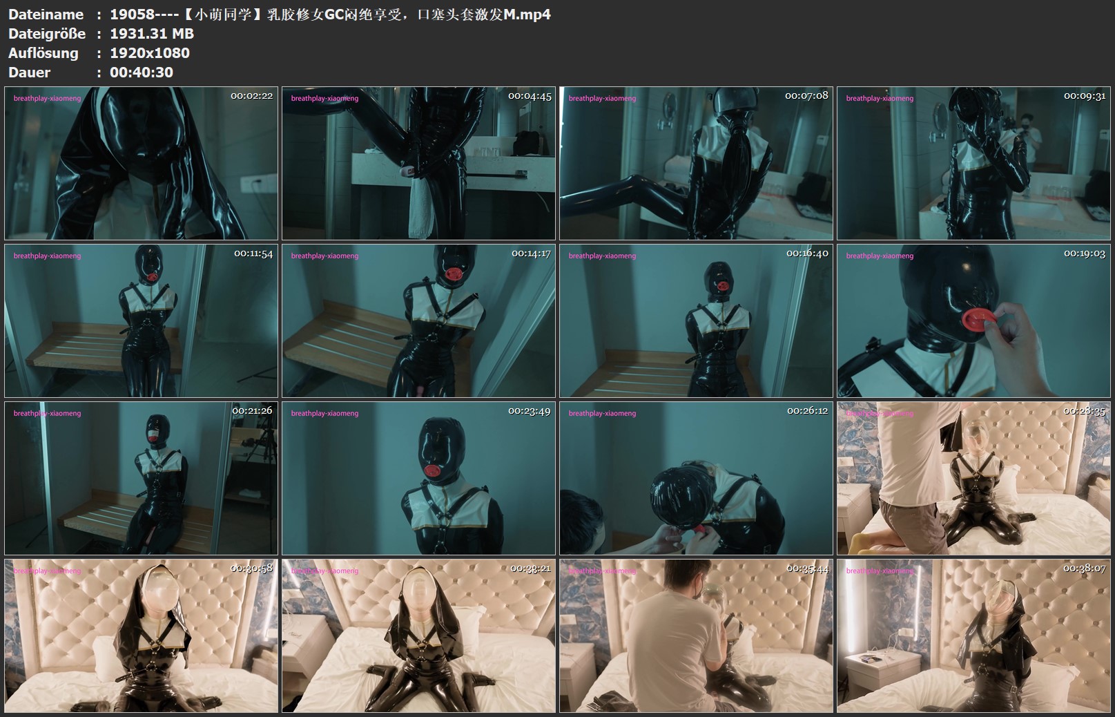 19058----【小萌同学】乳胶修女GC闷绝享受，口塞头套激发M.jpg