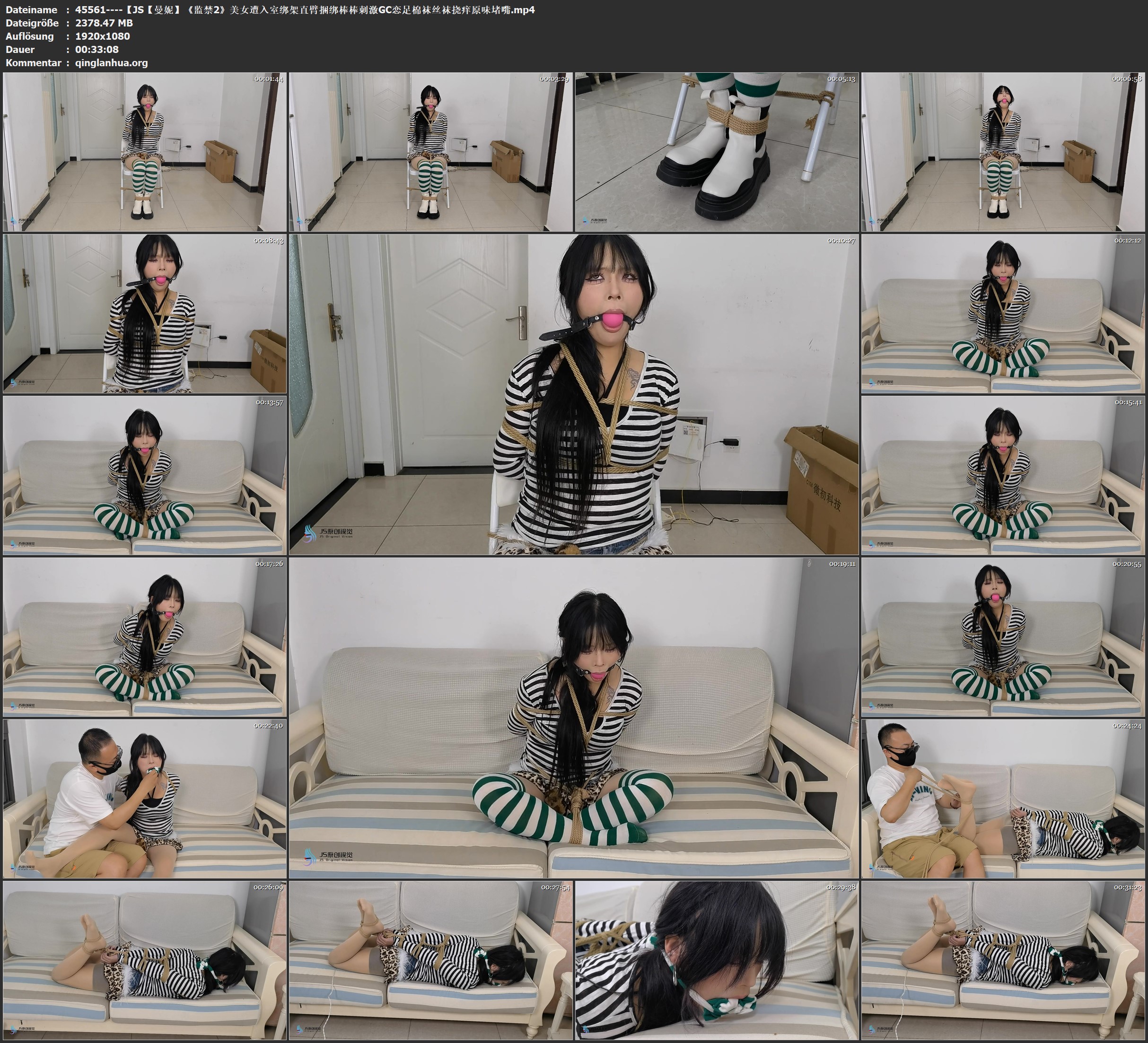 45561----【JS【曼妮】《监禁2》美女遭入室绑架直臂捆绑棒棒刺激GC恋足棉袜丝袜挠痒原味堵嘴.jpg