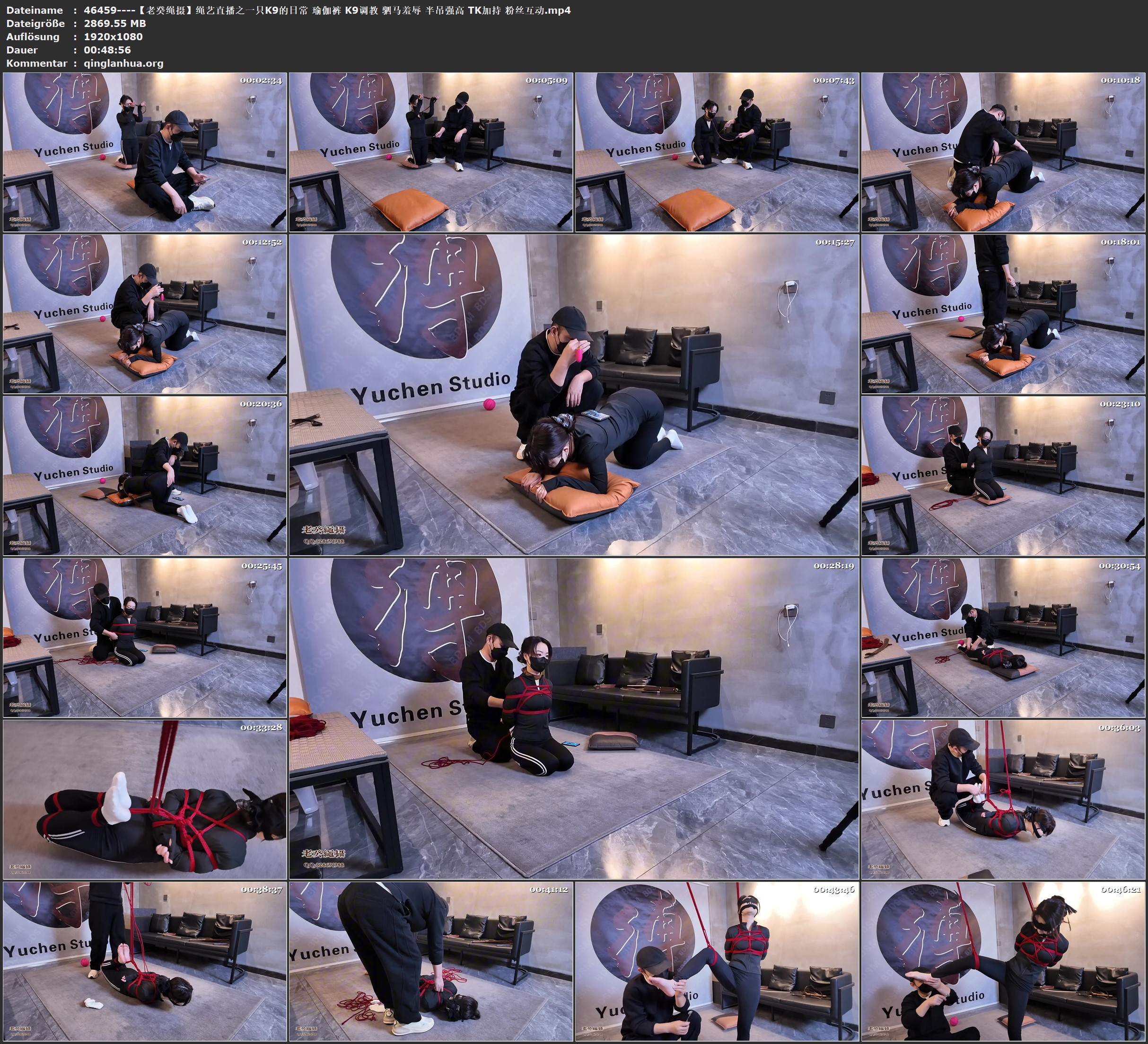 46459----【老癸绳摄】绳艺直播之一只K9的日常 瑜伽裤 K9调教 驷马羞辱 半吊强高 TK加.jpg