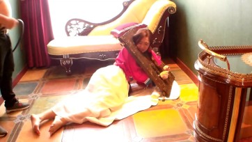 【夜未央】我的私人女囚之初试木枷镣铐篇 下集