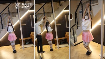 【咕咕原创】极虐3-硬核体力压榨！连续超长时间的高压强制踮脚罚站！崩溃大哭！与极虐2一次性拍摄，连续踮脚罚站时间超过3小时！【竖屏】