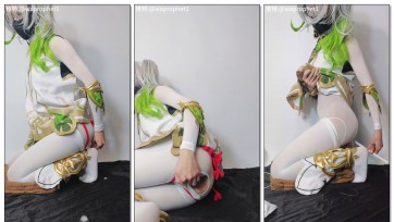 【哈曼哈w】纳西妲的肠道健康教学,cha ru透明/镂空gang sai后使用肠镜观察肠道内部