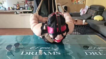 【一绳所爱】女孩佩琪极限五花客厅放置