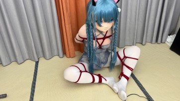 【黑魔法师】头壳猫娘体验绳缚！