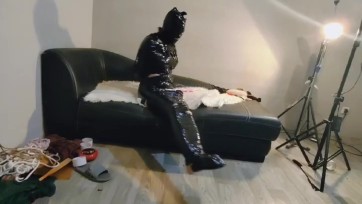 【绳渊工作室】黑色胶带 全身包裹