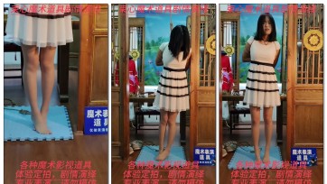 【束心工作室】兰兰白色连衣裙，五花捆绑，踮脚吊缚