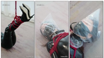 【FSS工作室】Dove小姐姐的蛇缚并腿高吊BP游戏 百合女同 蛇缚 窒吸游戏 呼吸抑致 半悬吊拘束