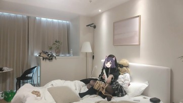 【阿洛】aluo五花折腿紧缚床上贴贴