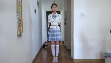 【子衿原创】小涵 五花 口球 口水 一个人放置在家