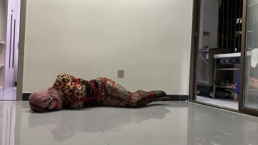 【CD伪娘小诡的自缚】豹纹女侠和小蛛蛛第二集 ♥♥♥