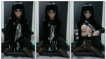 【UCM】Kigurumi 乳胶JK水手服双棒强震