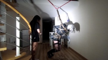 【管野百合子】尼尔机械纪元—— 2 B cos 捆绑 吊缚 倒吊 s p