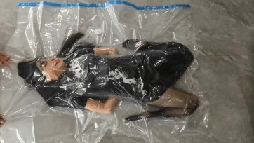 【旺仔原创】真空袋调教母狗